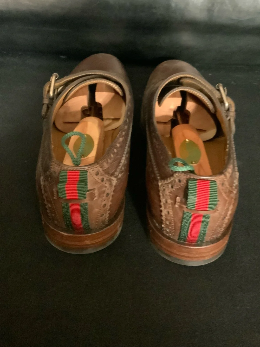 Gucci monk strap dress shoes